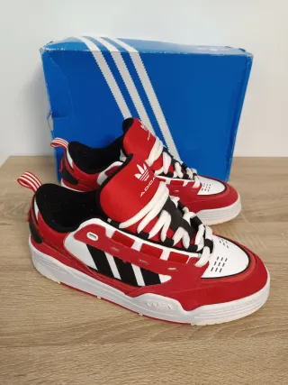 Zapatillas Adidas Rojas y Blancas