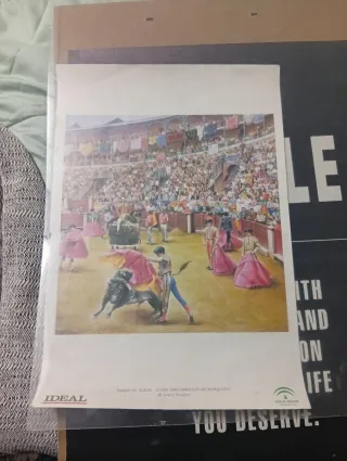 lote de carteles de toros