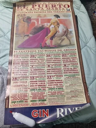 lote de carteles de toros