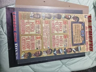 lote de carteles de toros