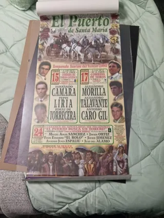 lote de carteles de toros