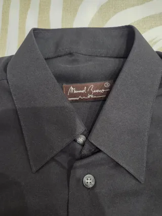Camisa NO IRON Manuel Bueno Negra