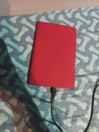 Libro Electrónico Sony Rojo en varios idiomas