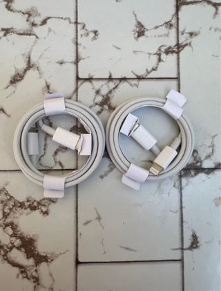 2 Cables iPhone Originales Apple