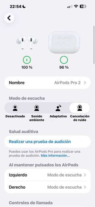 Auriculares Apple AirPods Pro 2 Inalámbrico 7FW5LF