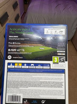 Lote 2 Juegos PS4: FIFA 23 y FC 24