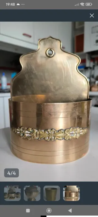 Colección antigua de bronce y latón no vale 13€