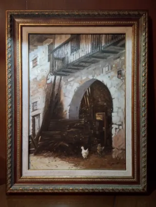 Oleo Callejón antiguo