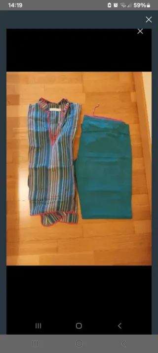 Conjunto pijama rayas