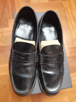 Zapatos Lottusse Negros talla 7 - 41