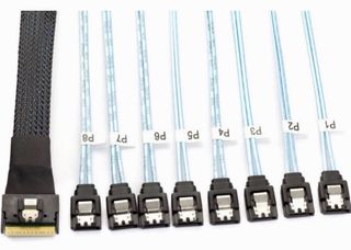 Cable PCI-E a 8 SATA