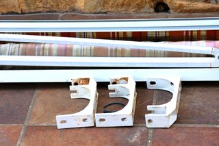 Toldo brazos articulados