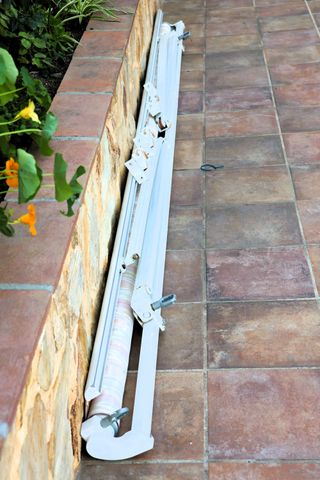 Toldo brazos articulados