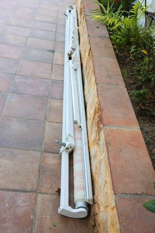 Toldo brazos articulados