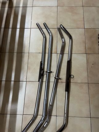 Barras para máquinas de musculación