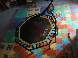 Trampolin jumping fitness