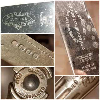 Set posate inglesi vintage