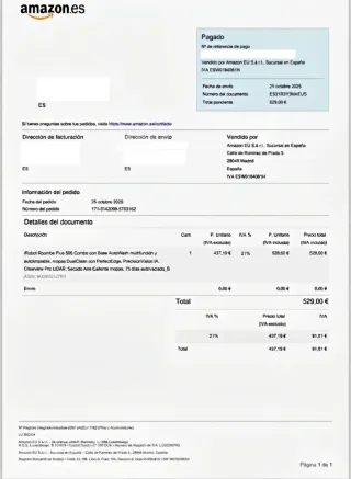 Roomba Combo 505 Aspirapolvere e Lavapavimenti