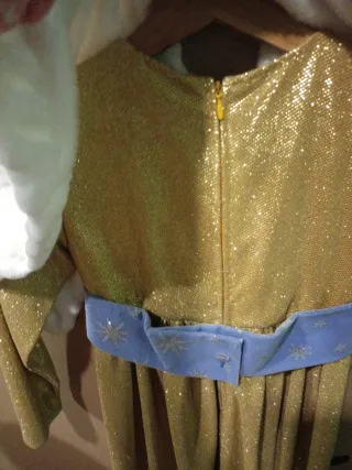 Disfraz Princesa Dorado Brillante