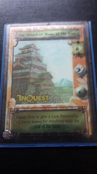 Carta Promo Ancestral Home of the Lion CCG L5R