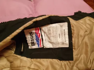 Blauer Giubbotto con pelliccia M