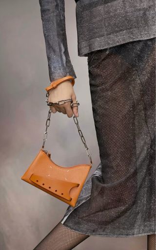 Bolso bandolera/clutch gris