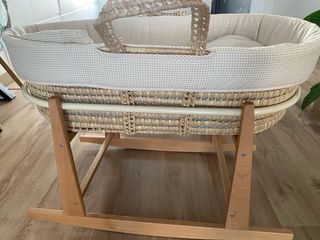 Capazo Moisés Mimbre Bebé