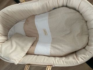 Capazo Moisés Mimbre Bebé