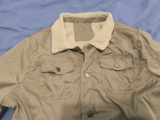 Chaqueta Camel con forro de pelo