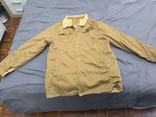 Chaqueta Camel con forro de pelo