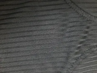 Top Bershka preto em malha canelada