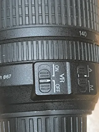 Objetivo Nikon DX VR 18-140mm