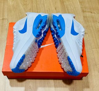 Nike Air Max 90 Golf Talla 37.5 Blancas/Azules