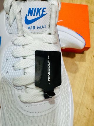 Nike Air Max 90 Golf Talla 37.5 Blancas/Azules