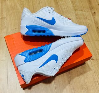 Nike Air Max 90 Golf Talla 37.5 Blancas/Azules