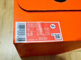 Nike Air Max 90 Golf Talla 37.5 Blancas/Azules