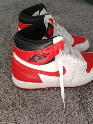 Nike Jordan 1 High Retro OG Rosse Bianche