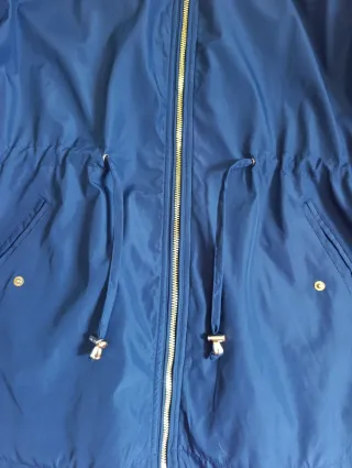 Chaqueta azul reversible