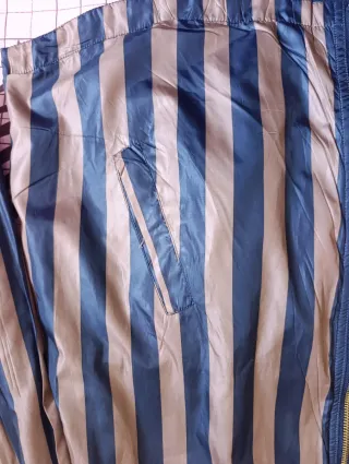 Chaqueta azul reversible