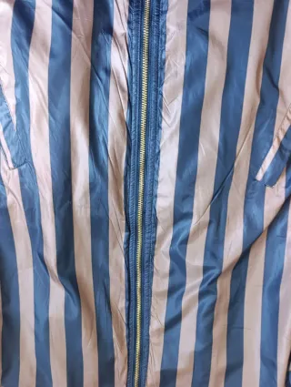 Chaqueta azul reversible