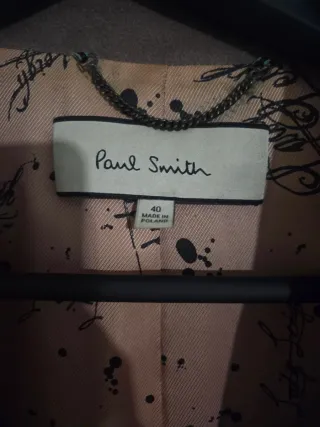 Abrigo Paul Smith Lana Mujer Talla 50