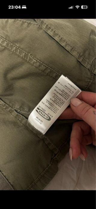 Cazadora G-Star verde militar