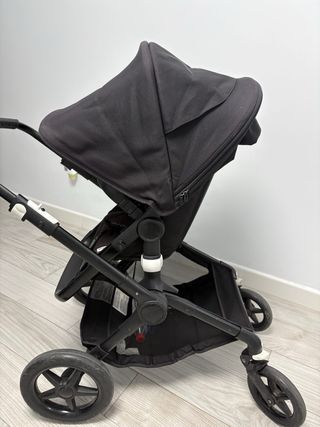 Bugaboo Fox 2 Silla de Paseo Negra+capazo+maxicosi