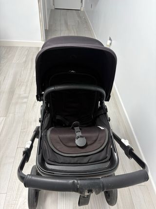Bugaboo Fox 2 Silla de Paseo Negra+capazo+maxicosi