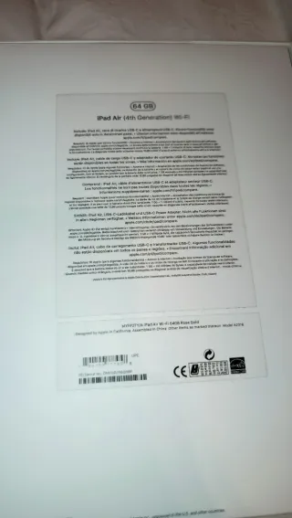 iPad Air 4ª Gen 64GB