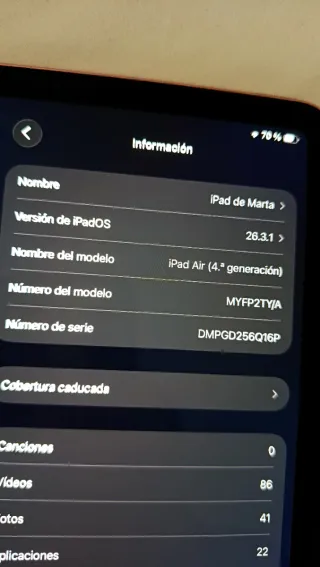 iPad Air 4ª Gen 64GB