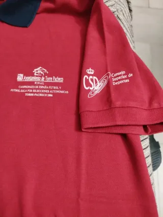 Polo Rojo XL Ayuntamiento Torre Pacheco