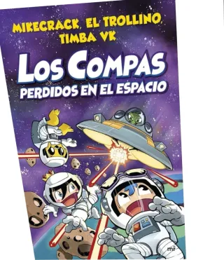 Libro los Compas. Perdido en el espacio.