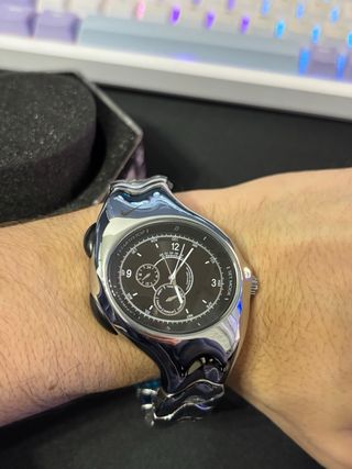 Reloj Nike Triax - Plata/Negro