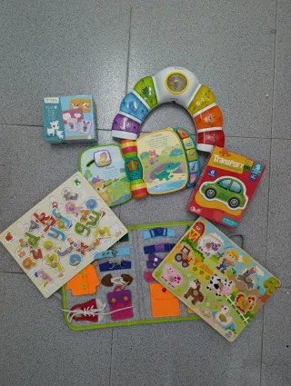 Lote Juguetes educativos bebé.